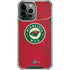 NHL Minnesota Wild Home Jersey iPhone 13 Pro Max Clear Case