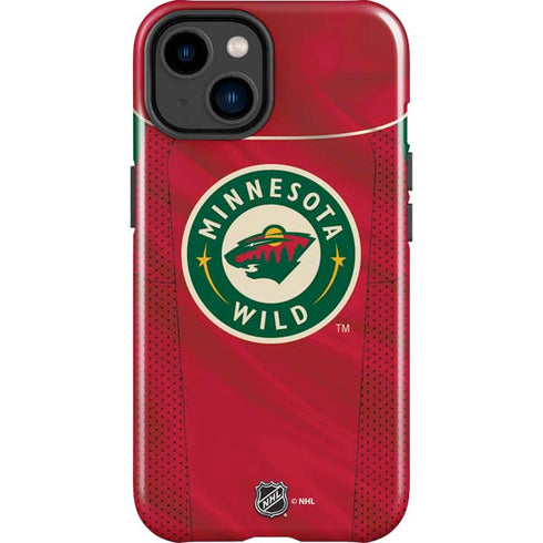 NHL Minnesota Wild Home Jersey iPhone 14 Plus Impact Case