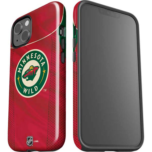 NHL Minnesota Wild Home Jersey iPhone 15 Plus Impact Case
