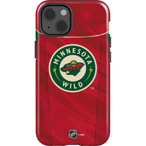 NHL Minnesota Wild Home Jersey iPhone 15 Impact Case