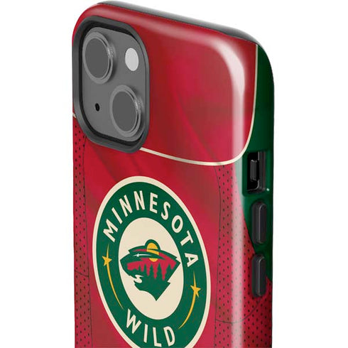 NHL Minnesota Wild Home Jersey iPhone 15 Impact Case