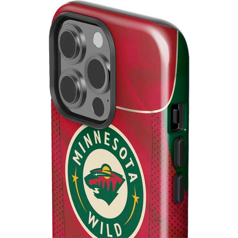 NHL Minnesota Wild Home Jersey iPhone 15 Pro Impact Case