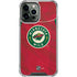 NHL Minnesota Wild Home Jersey iPhone 15 Pro Max Clear Case