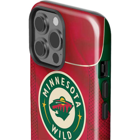 NHL Minnesota Wild Home Jersey iPhone 15 Pro Max Impact Case