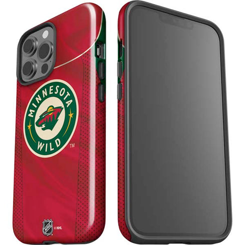 NHL Minnesota Wild Home Jersey iPhone 15 Pro Max Impact Case