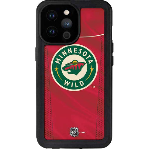 NHL Minnesota Wild Home Jersey iPhone 14 Pro Max Waterproof Case