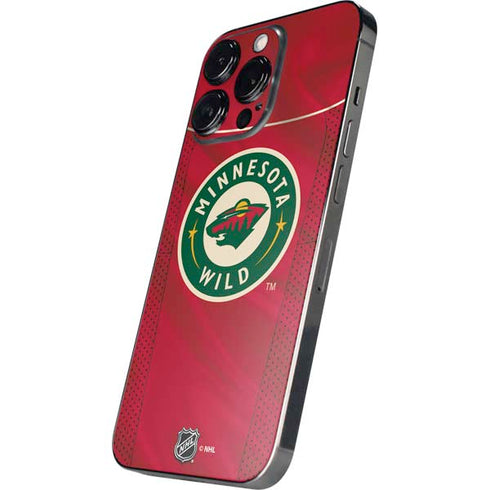 NHL Minnesota Wild Home Jersey iPhone 14 Pro Skin