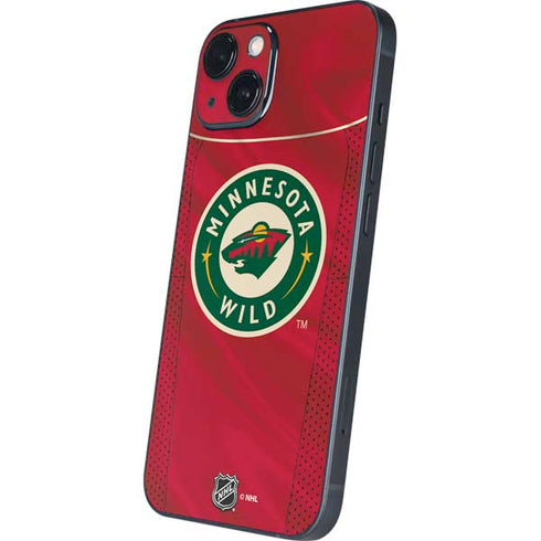 NHL Minnesota Wild Home Jersey iPhone 14 Skin