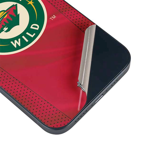 NHL Minnesota Wild Home Jersey iPhone 14 Skin