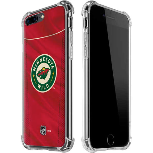 NHL Minnesota Wild Home Jersey iPhone 7/8 Plus Clear Case