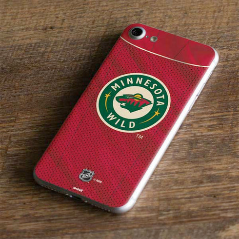 NHL Minnesota Wild Home Jersey iPhone 7 Skin