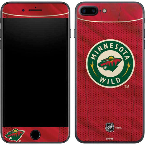 NHL Minnesota Wild Home Jersey iPhone 8 Plus Skin