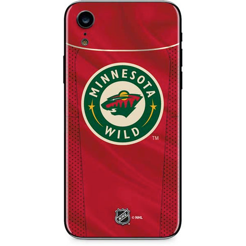 NHL Minnesota Wild Home Jersey iPhone XR Skin