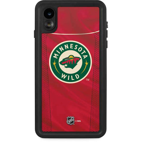 NHL Minnesota Wild Home Jersey iPhone XR Waterproof Case