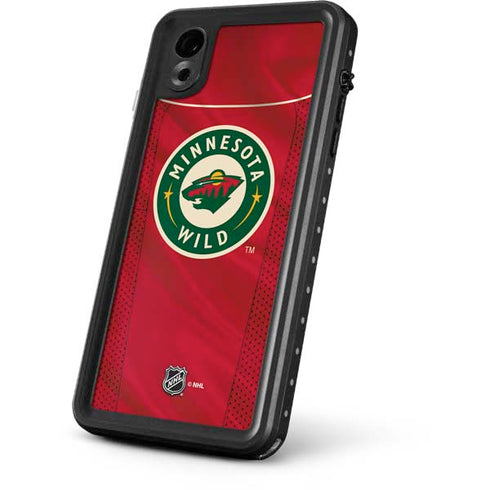 NHL Minnesota Wild Home Jersey iPhone XR Waterproof Case