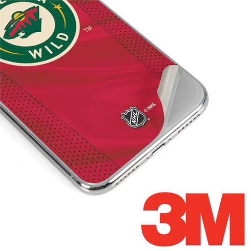 NHL Minnesota Wild Home Jersey iPhone XS Max Skin