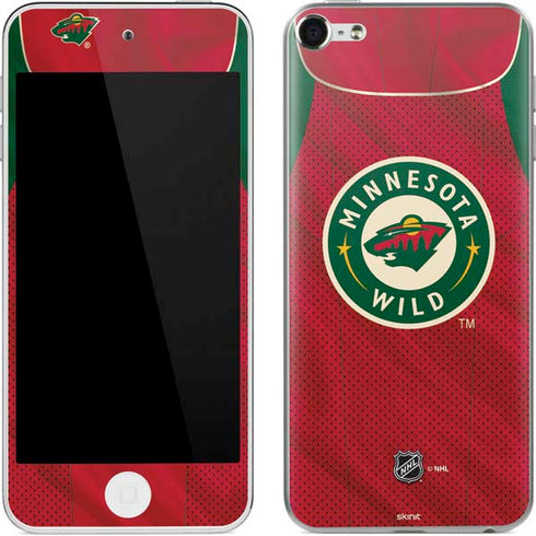 NHL Minnesota Wild Home Jersey Apple iPod Skin