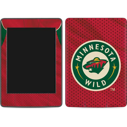 NHL Minnesota Wild Home Jersey Amazon Kindle Skin