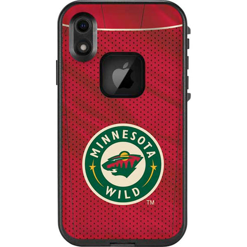 NHL Minnesota Wild Home Jersey LifeProof Fre iPhone Skin