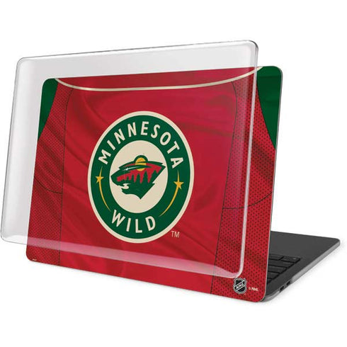 NHL Minnesota Wild Home Jersey MacBook Pro 15in (2016-19) Case plus Skin