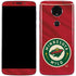 NHL Minnesota Wild Home Jersey Moto E5 Plus Skin