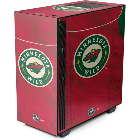 NHL Minnesota Wild Home Jersey NZXT H510 Compact ATX Mid-Tower Case Skin