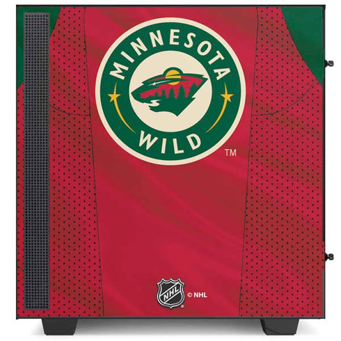 NHL Minnesota Wild Home Jersey NZXT H510 Compact ATX Mid-Tower Case Skin