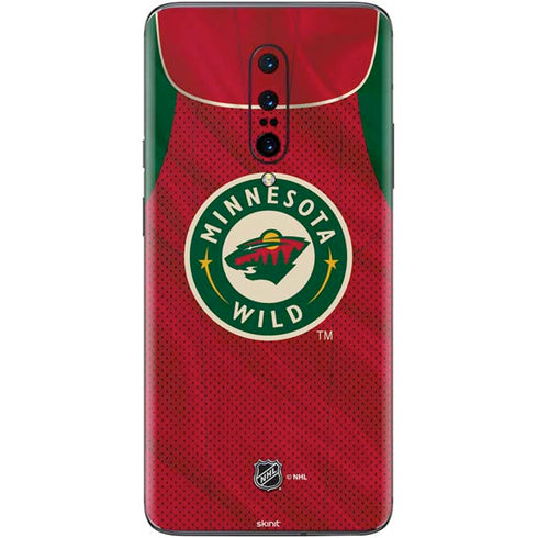 NHL Minnesota Wild Home Jersey OnePlus 7 Pro Skin