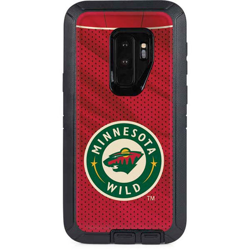 NHL Minnesota Wild Home Jersey Otterbox Defender Galaxy Skin