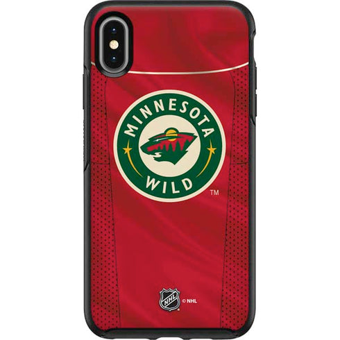 NHL Minnesota Wild Home Jersey Otterbox Symmetry iPhone Skin