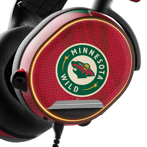 NHL Minnesota Wild Home Jersey SteelSeries Arctis 3 Skin