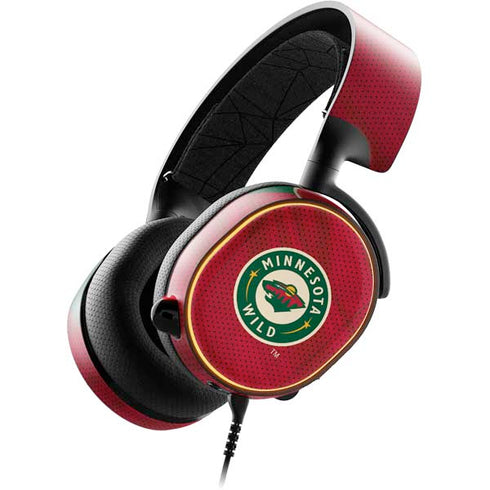 NHL Minnesota Wild Home Jersey SteelSeries Arctis 5 Skin