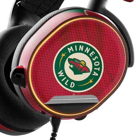 NHL Minnesota Wild Home Jersey SteelSeries Arctis 5 Skin
