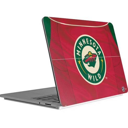 NHL Minnesota Wild Home Jersey Surface Laptop Studio Skin