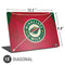 NHL Minnesota Wild Home Jersey Universal Laptop 15in (12.2 x 8.8in) Skin
