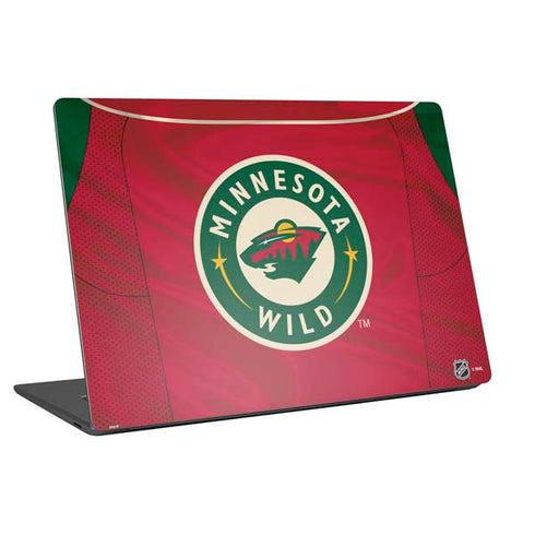 NHL Minnesota Wild Home Jersey Universal Laptop 17in (13.8 x 10in) Skin