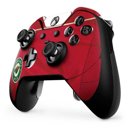 NHL Minnesota Wild Home Jersey Xbox One Elite Controller Skin