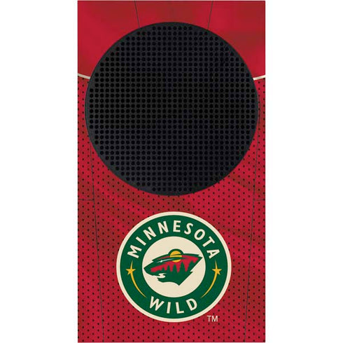 NHL Minnesota Wild Home Jersey Xbox Series S Console Skin