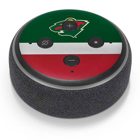 NHL Minnesota Wild Jersey Amazon Echo Dot Skin