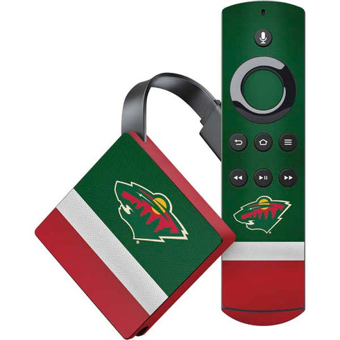 NHL Minnesota Wild Jersey Amazon Fire TV Skin