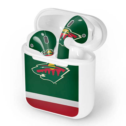 NHL Minnesota Wild Jersey Apple AirPods Skin