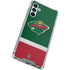 NHL Minnesota Wild Jersey Galaxy A13 5G Clear Case