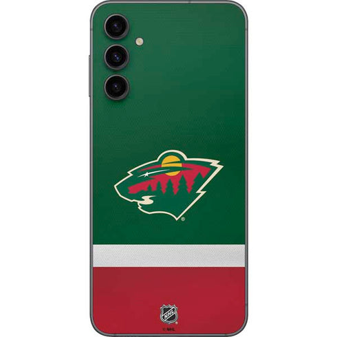NHL Minnesota Wild Jersey Galaxy A14 5G Skin