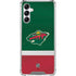 NHL Minnesota Wild Jersey Galaxy A15 5G Clear Case