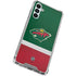 NHL Minnesota Wild Jersey Galaxy A15 5G Clear Case