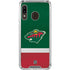 NHL Minnesota Wild Jersey Galaxy A30 Clear Case