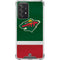 NHL Minnesota Wild Jersey Galaxy A52 5G Clear Case