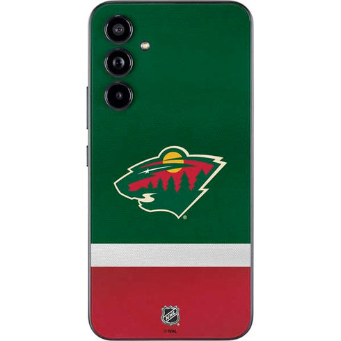 NHL Minnesota Wild Jersey Galaxy A54 5G Skin