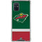 NHL Minnesota Wild Jersey Galaxy A71 5G Clear Case