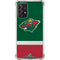 NHL Minnesota Wild Jersey Galaxy A72 5G Clear Case